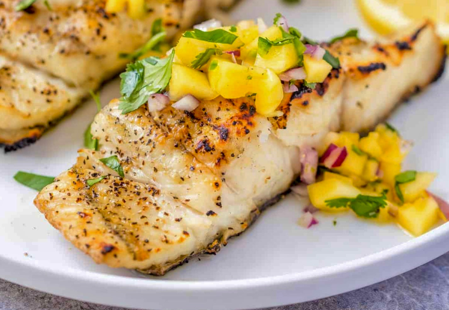 Grilled Halibut with Mango Salsa: A Healthy and Delicious BBQ Fish Recipe