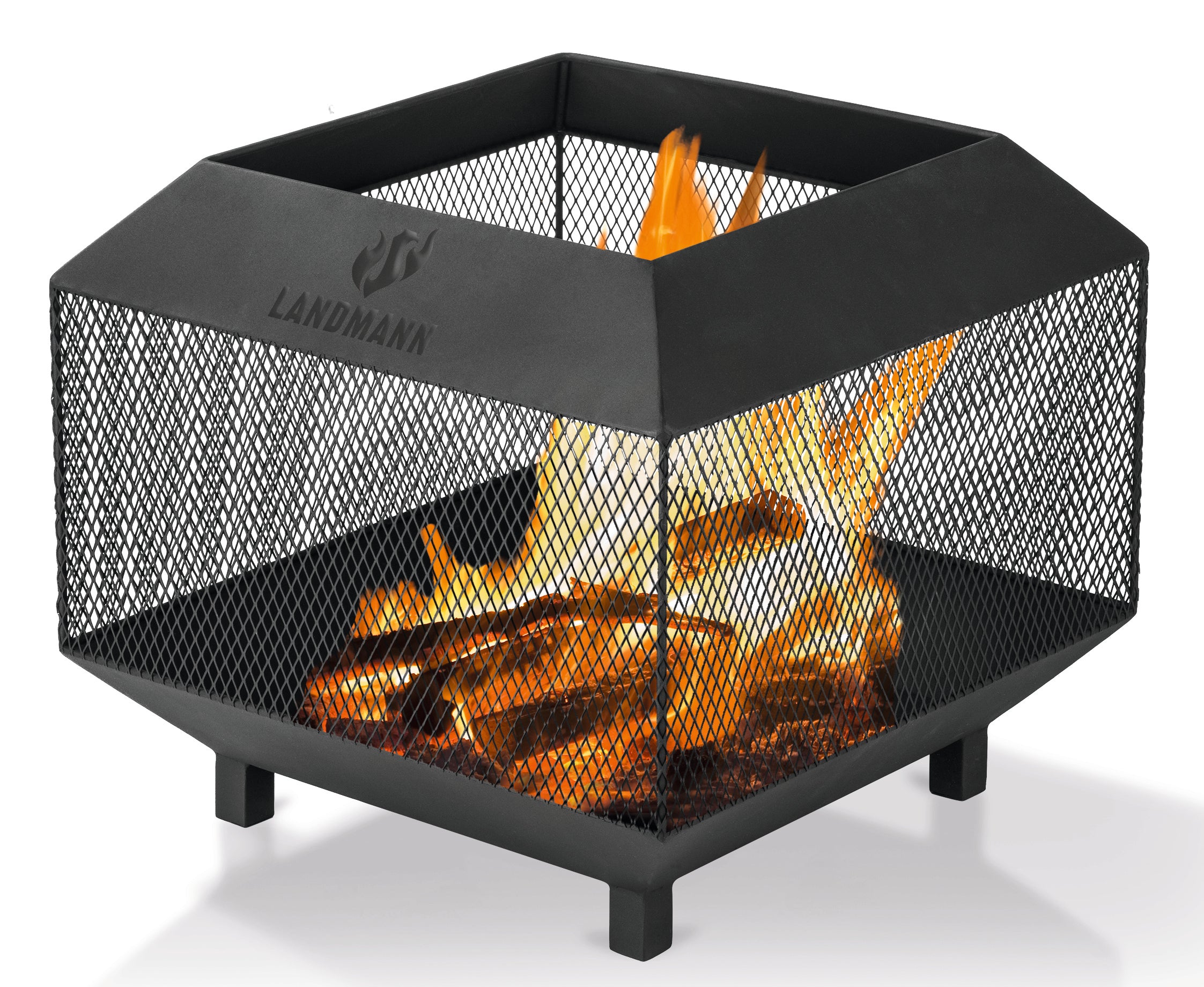 Fire Basket Square - Outdoor