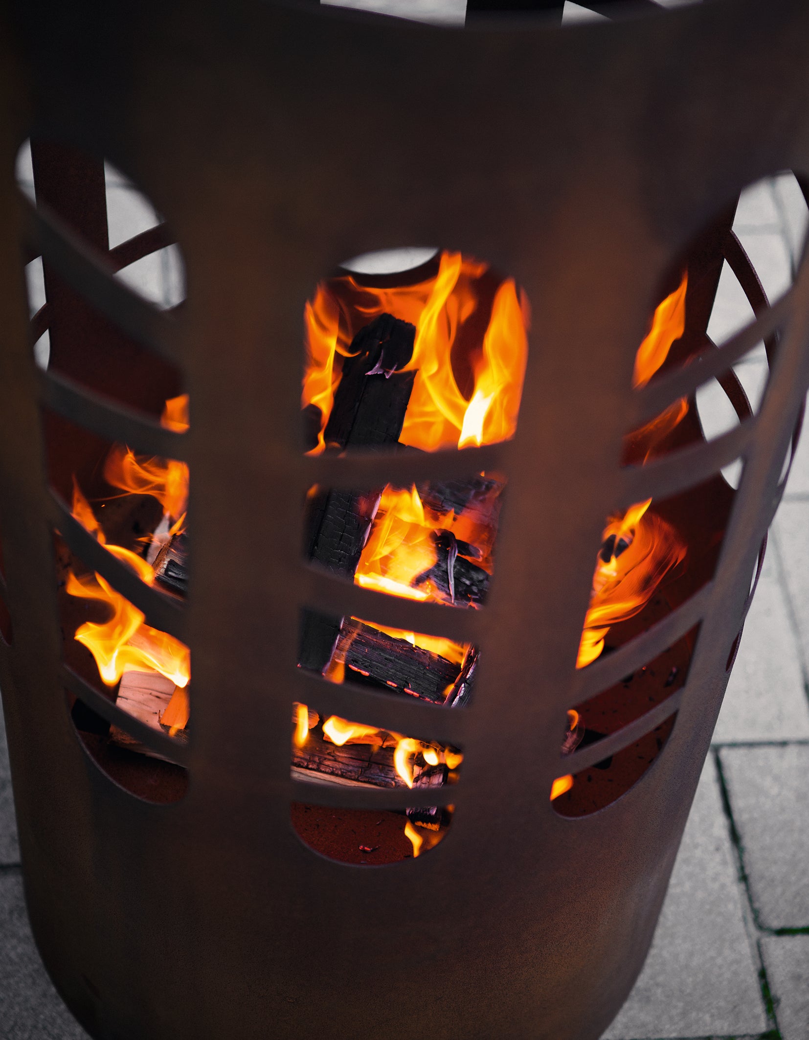 Outdoor Fire Barrel - Design