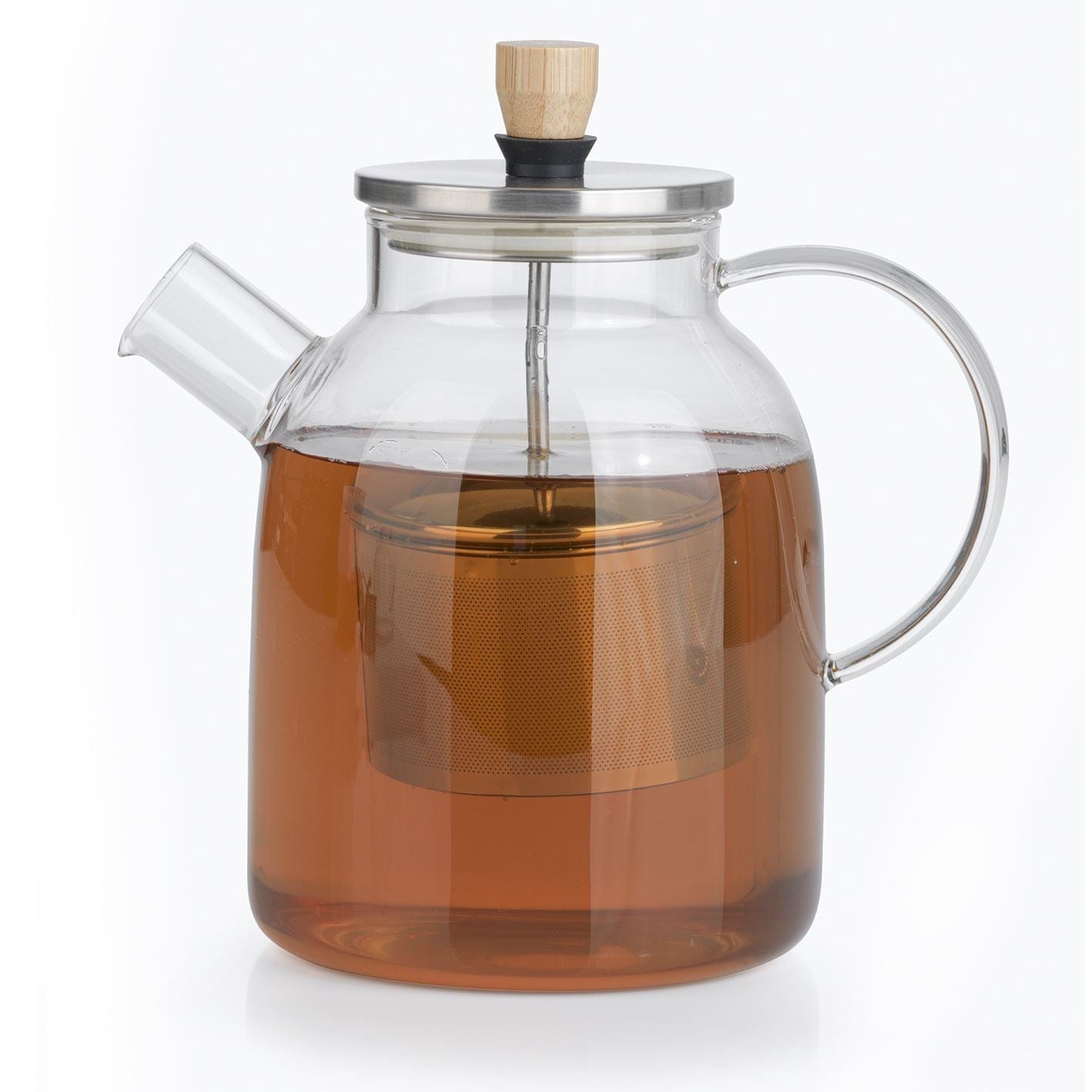 TEEKANNE Teapot with Strainer - Glass (1500ml)