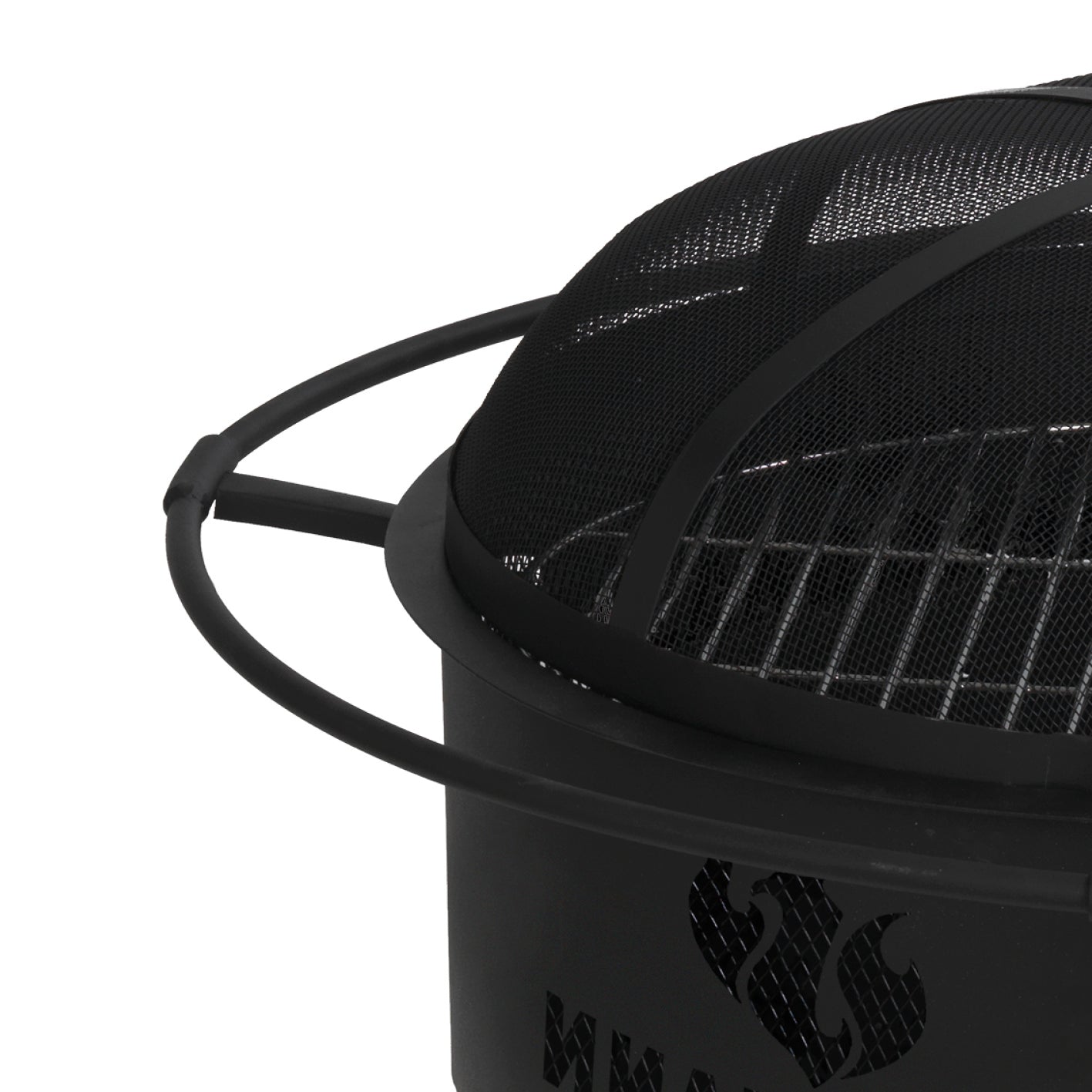 2in1 Outdoor Fire Basket & Grill Industrial Design