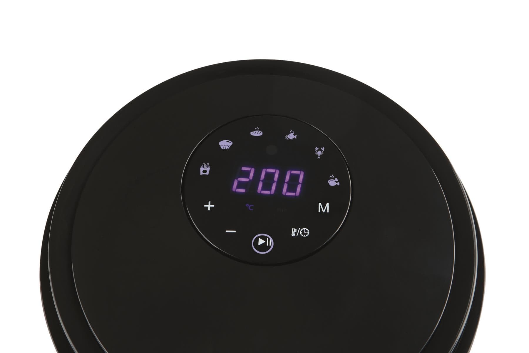 GOURMETmaxx Digital Hot Air Fryer - 3L - Black