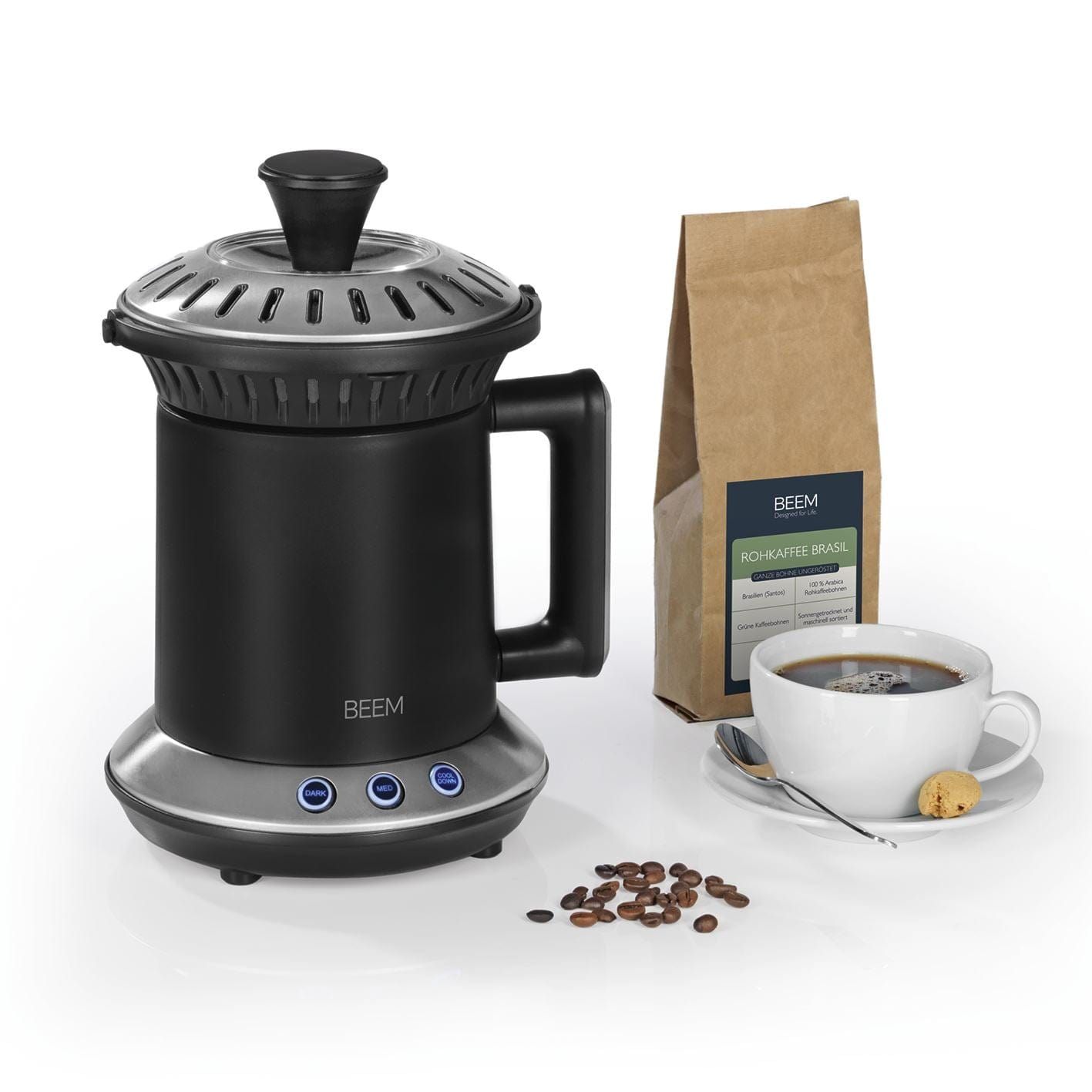 ROAST-PERFECT Coffee Roaster including 200g Green Coffee Beans