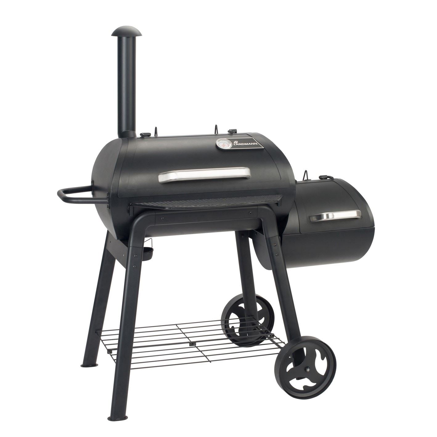 Vinson 300 Smoker BBQ - Black & Weatherproof Cover