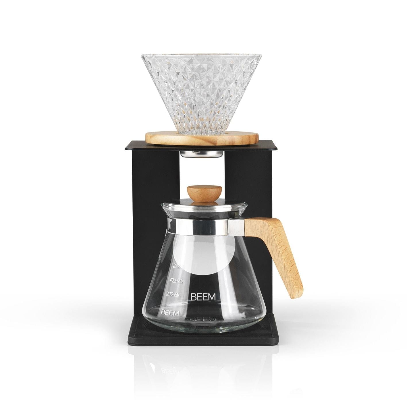 POUR OVER Filter Coffee Maker Set (4 cups) - Wood