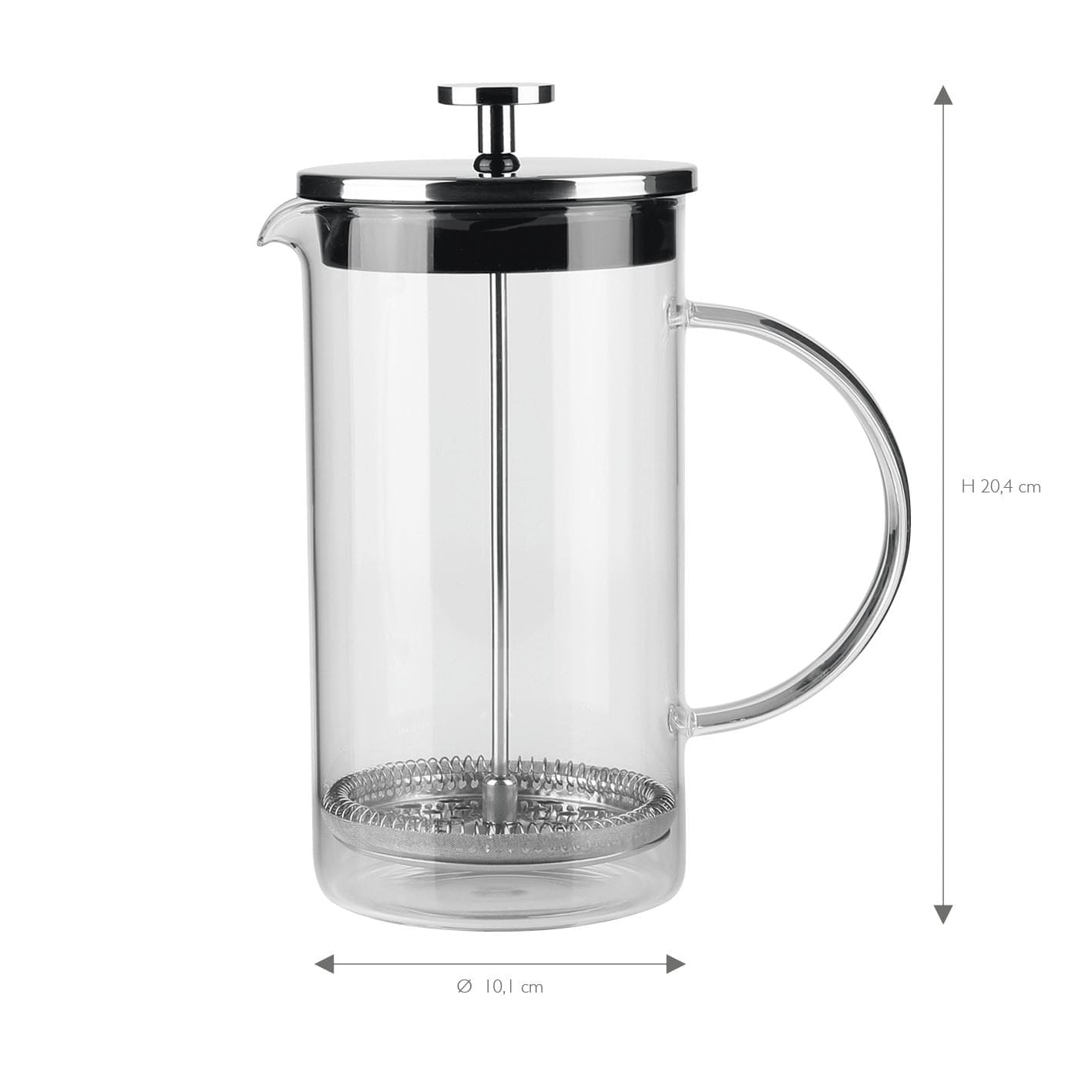 FRENCH PRESS Coffee Maker (1000ml) - Glass