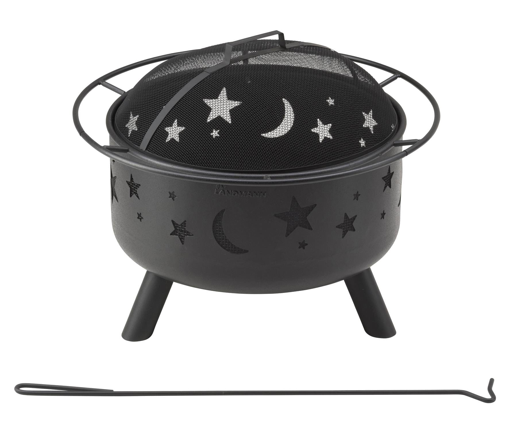 Stars and Moon Outdoor Firepit