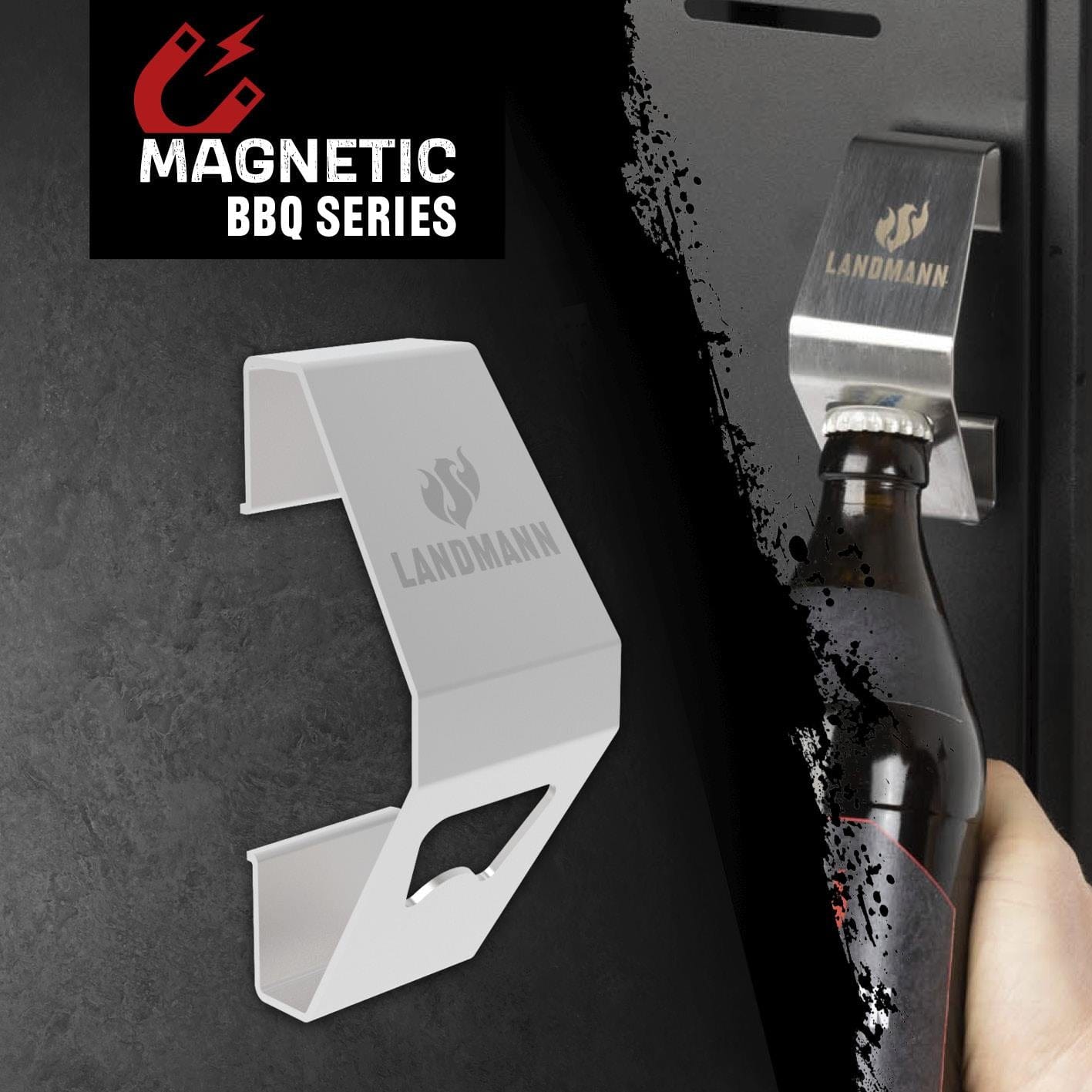 Stainless Steel Magnetic Bottle Opener